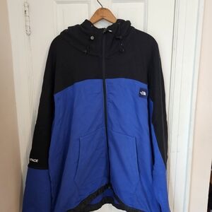 The North Face Men's Black and Blue Jacket XXL